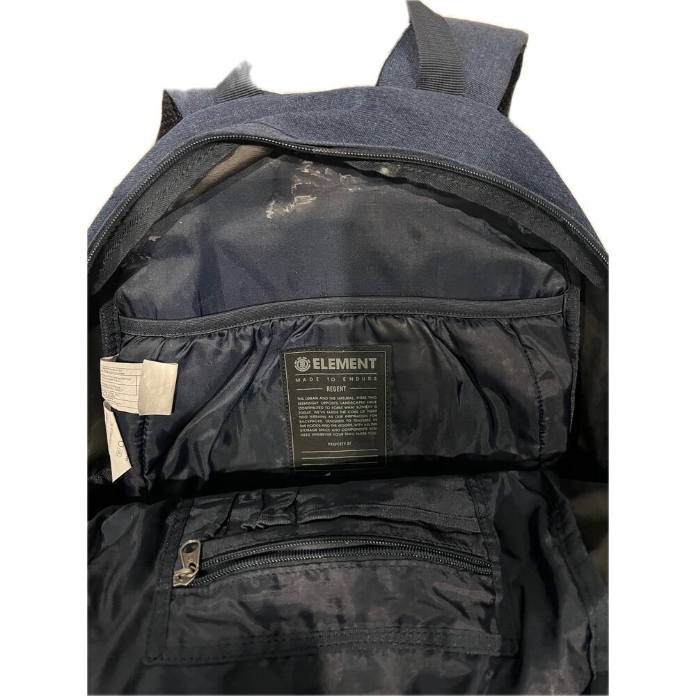 Element Regent backpack in eclipse heather blue color - Picture 4 of 5